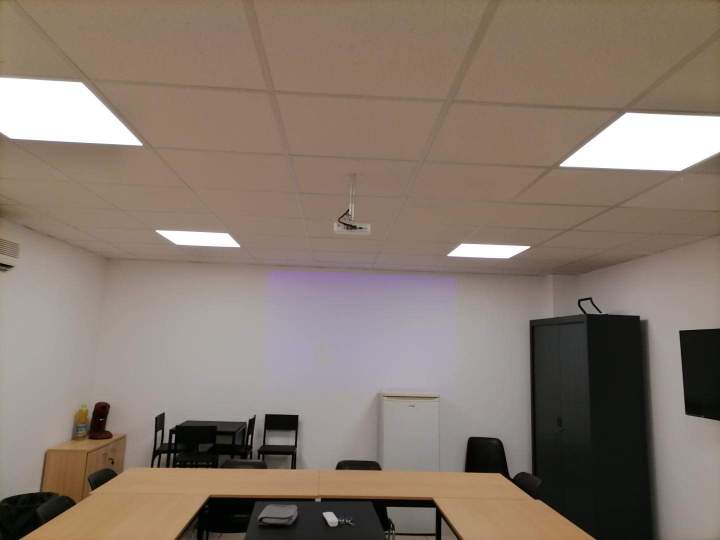 Pose de dalles LED bureau Creil