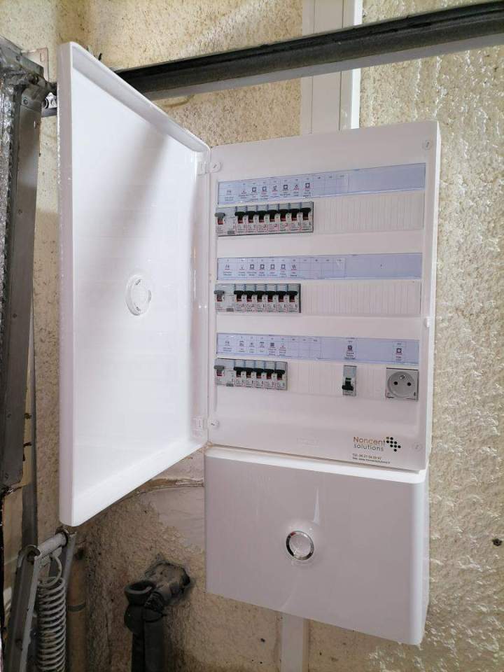 Installation coffret électrique résidentiel Creil